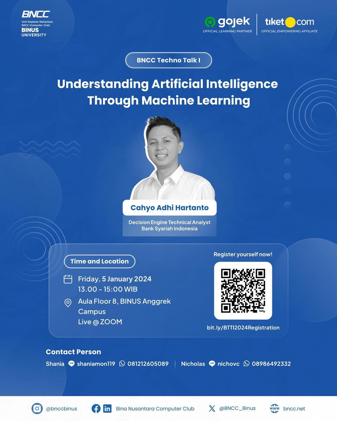 BNCC Techno Talk I: Understanding Artificial Intelligence Through Machine Learning